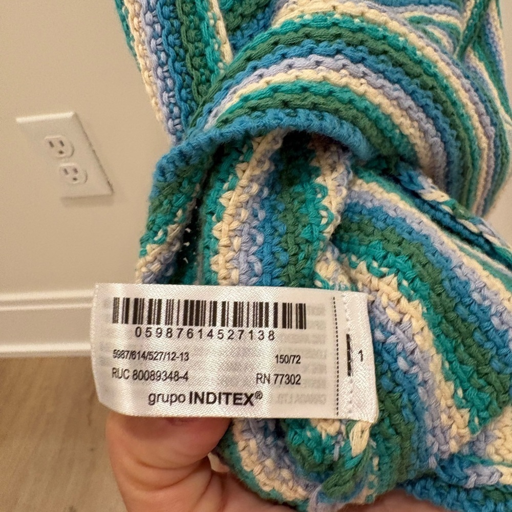Zara Multicolor Striped Tank Top - Picture 5 of 5
